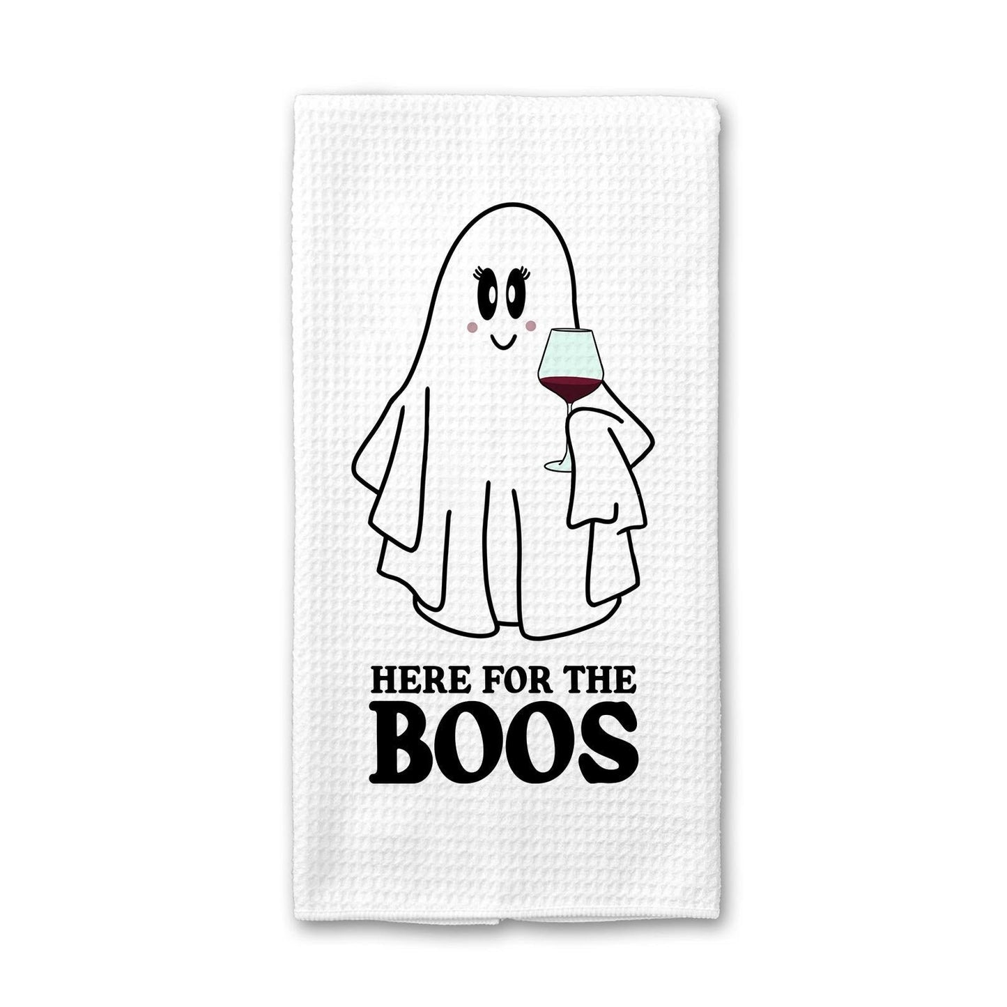Here for the Boos Ghost - Kitchen Towel