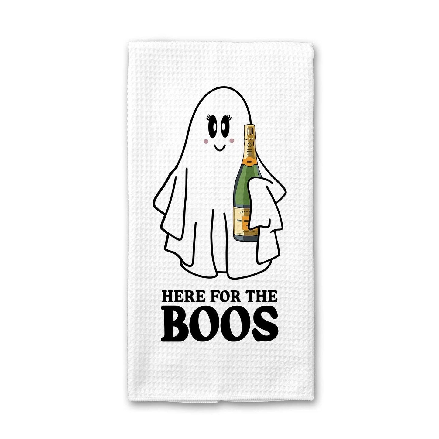 Here for the Boos Ghost - Kitchen Towel