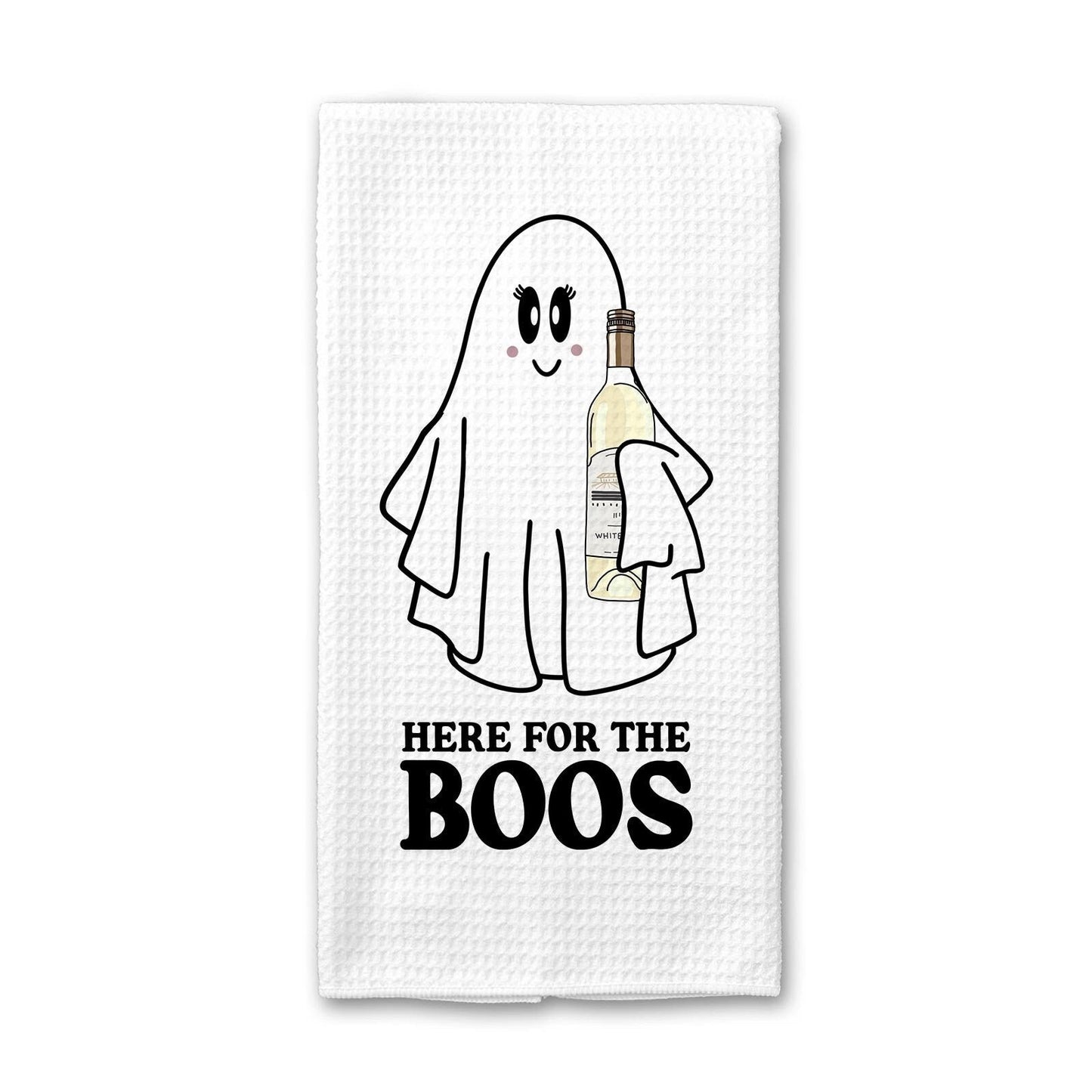 Here for the Boos Ghost - Kitchen Towel