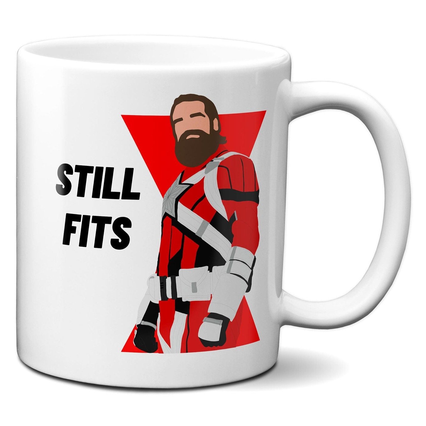 Still Fits - Red Guardian Black Widow - Coffee Mug