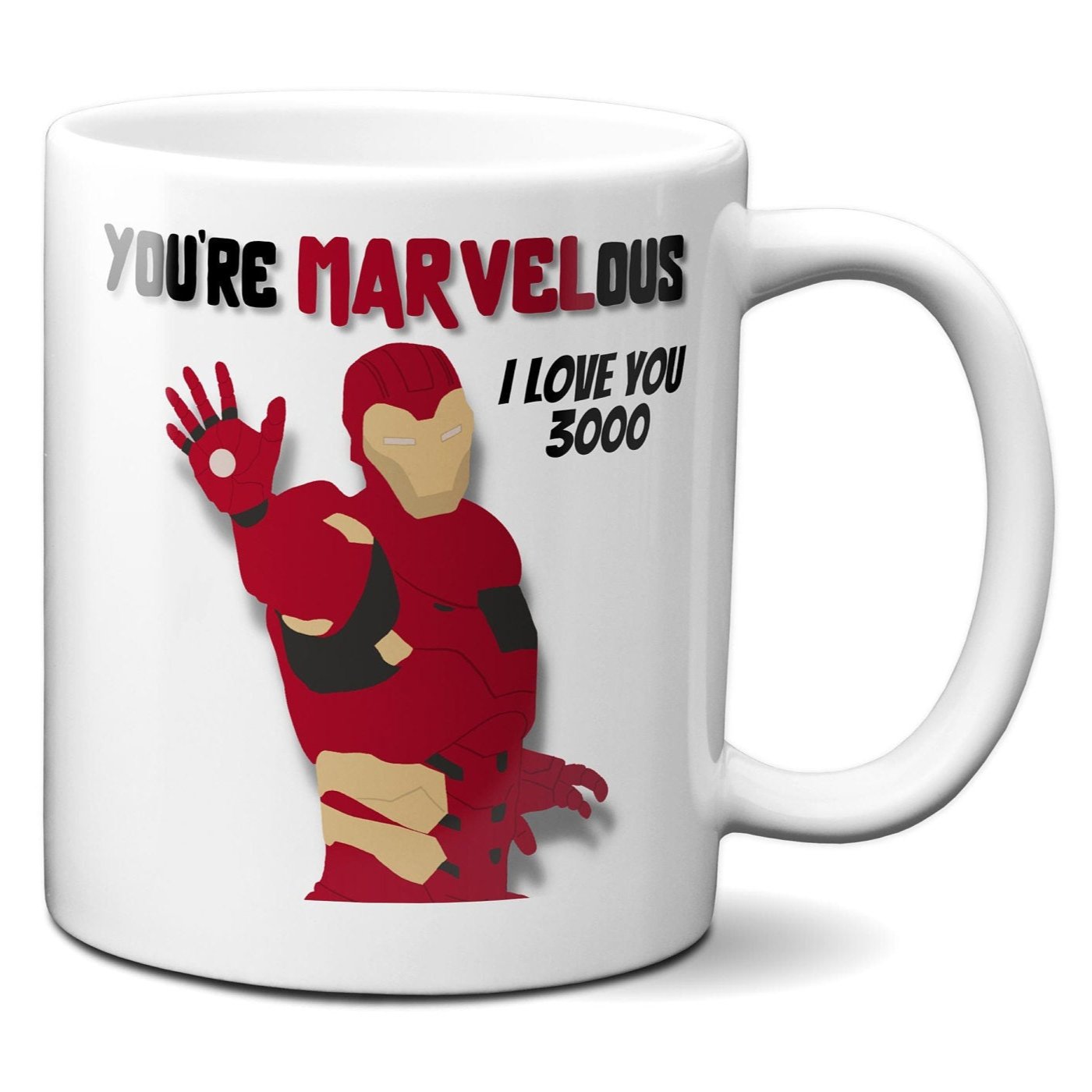 I love you 3000 Iron Man - Coffee Mug
