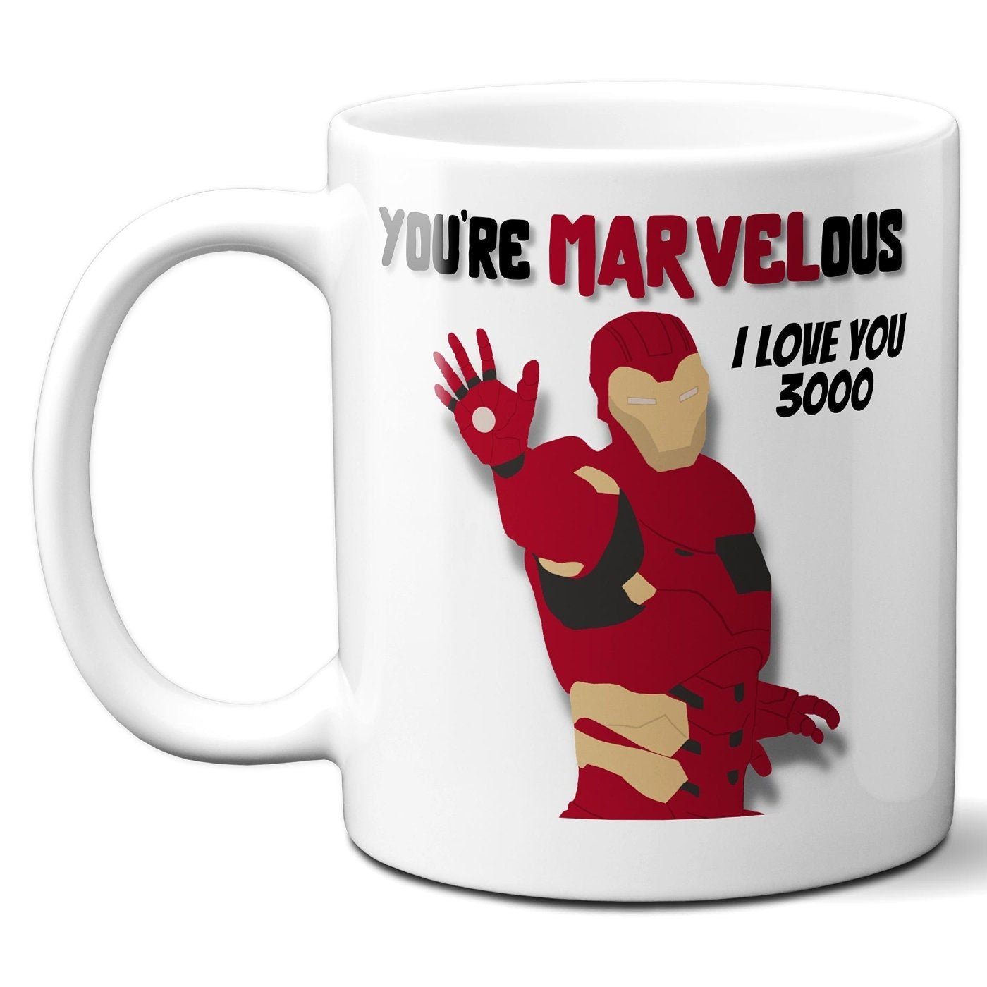 I love you 3000 Iron Man - Coffee Mug