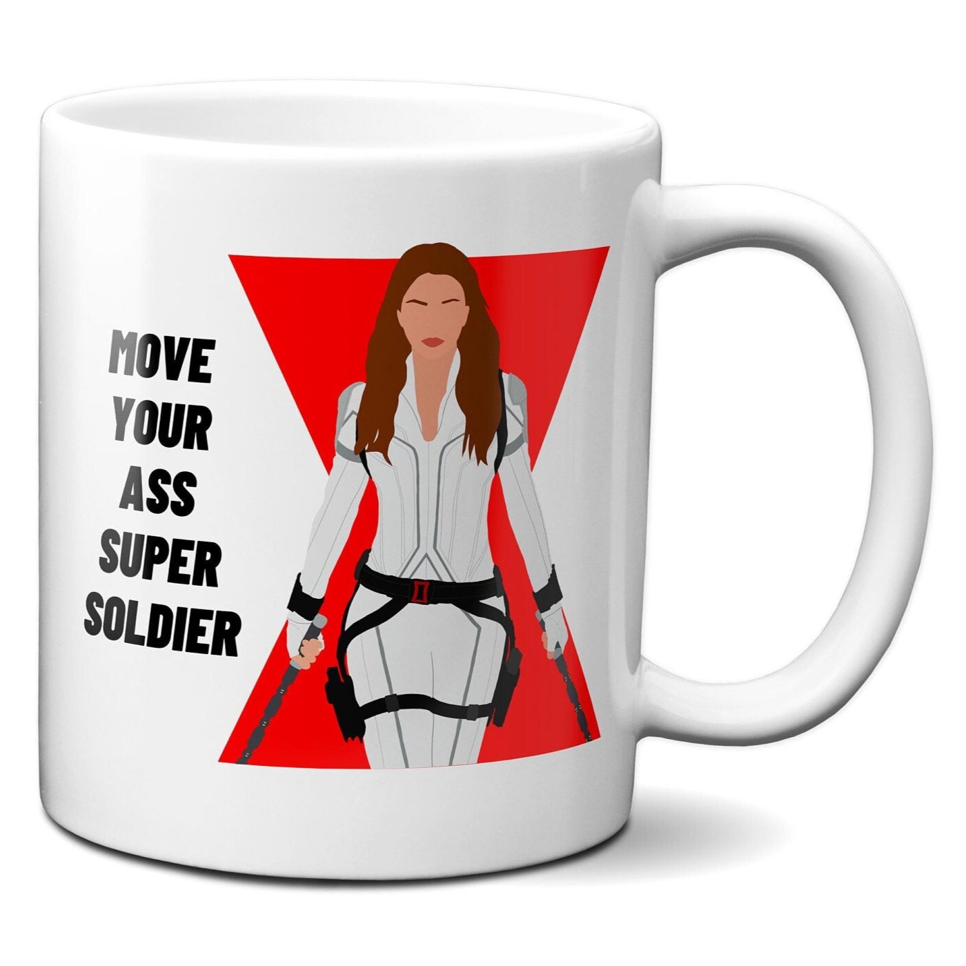 Move your ass - Natasha Romanoff - Black Widow - Coffee Mug