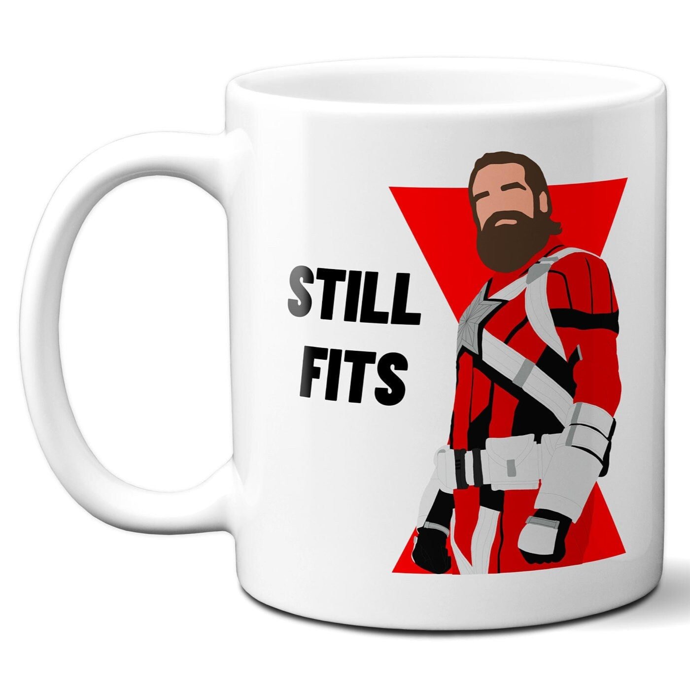 Still Fits - Red Guardian Black Widow - Coffee Mug