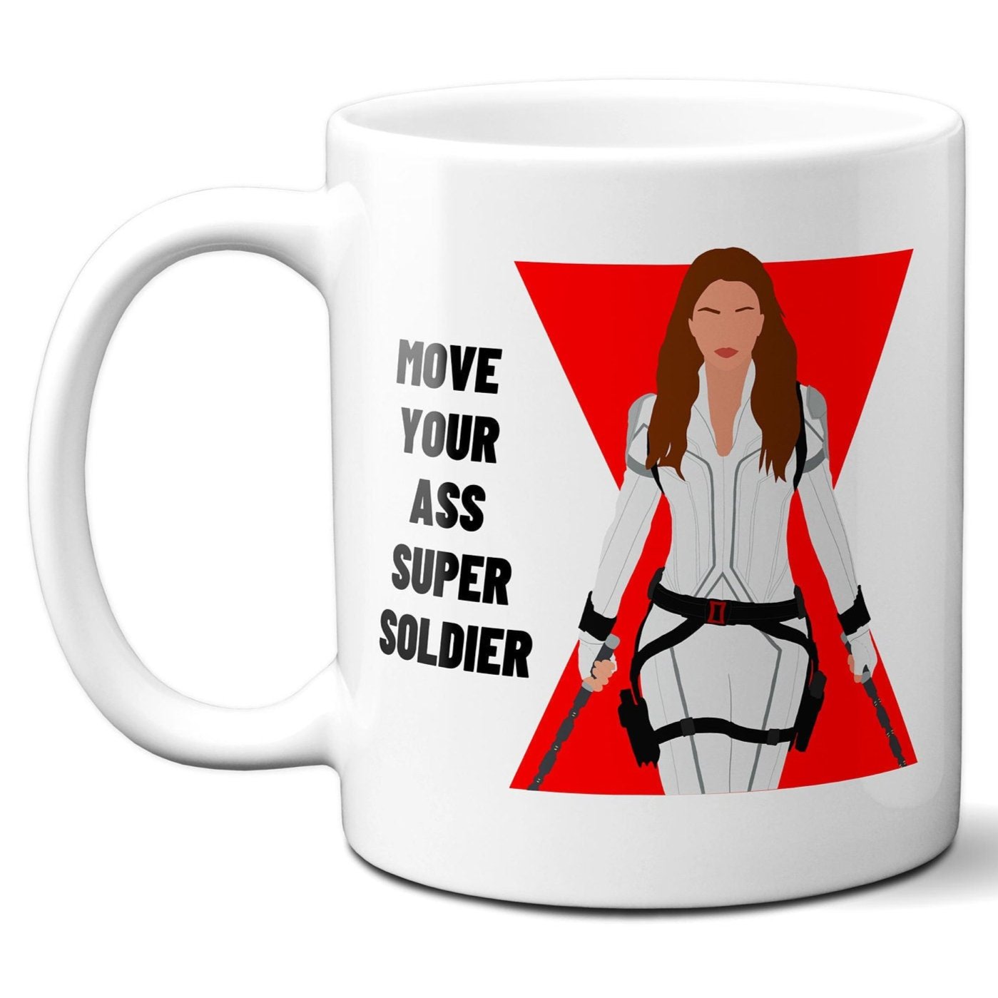 Move your ass - Natasha Romanoff - Black Widow - Coffee Mug