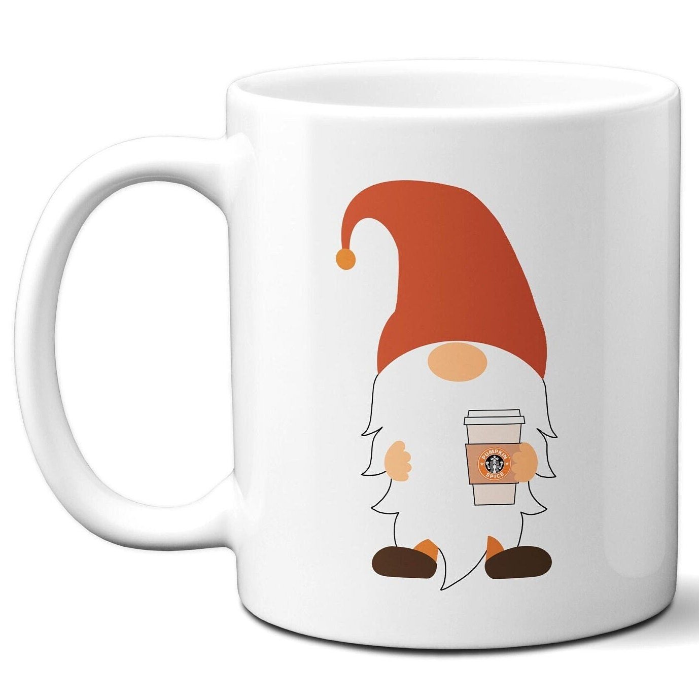 Gnome Pumpkin Spice Latte - Coffee Mug