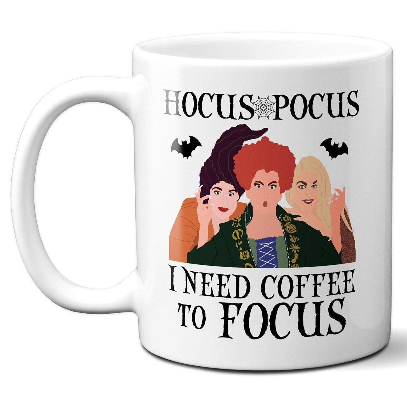 Hocus Pocus I Need Coffee To Focus - Coffee Mug