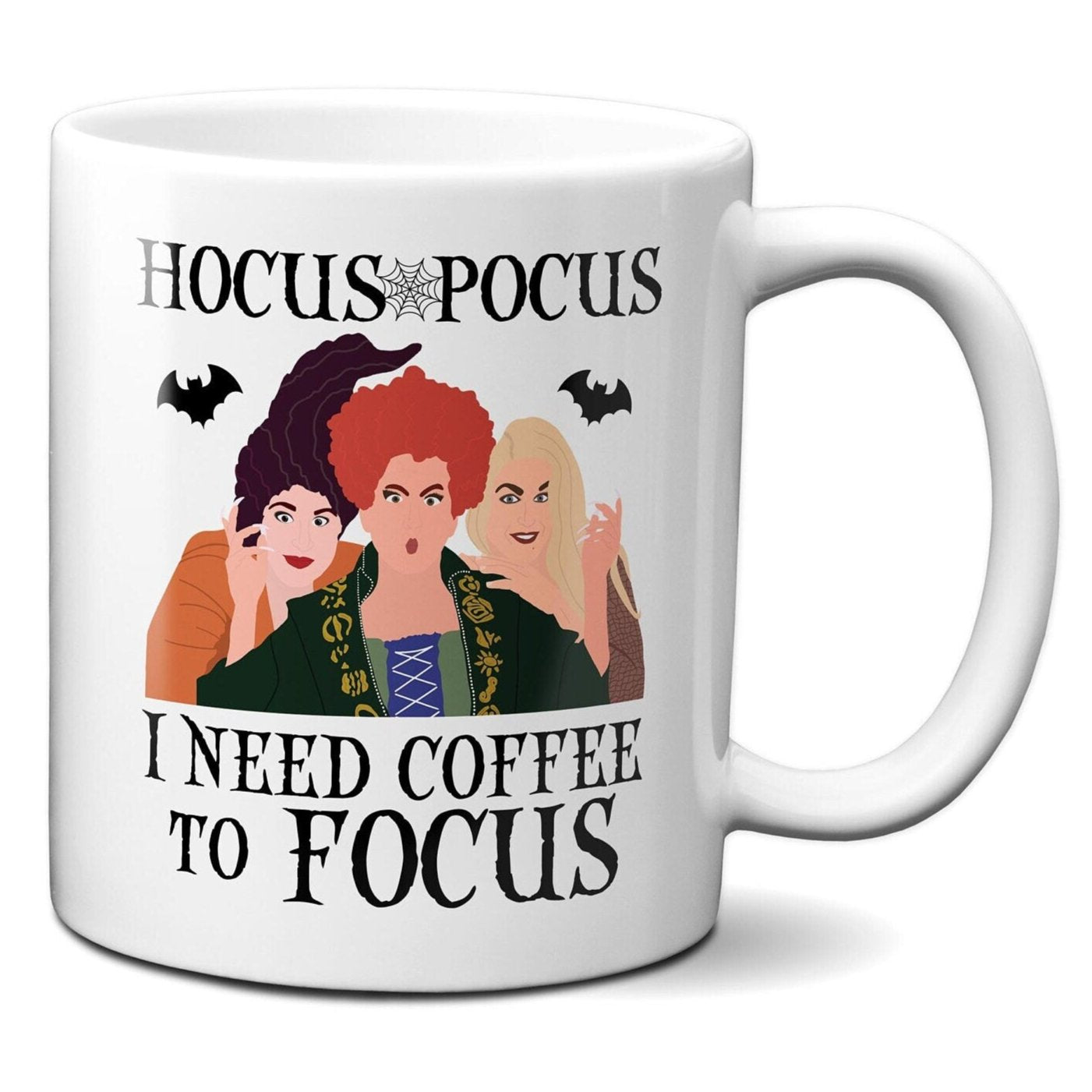Hocus Pocus I Need Coffee To Focus - Coffee Mug