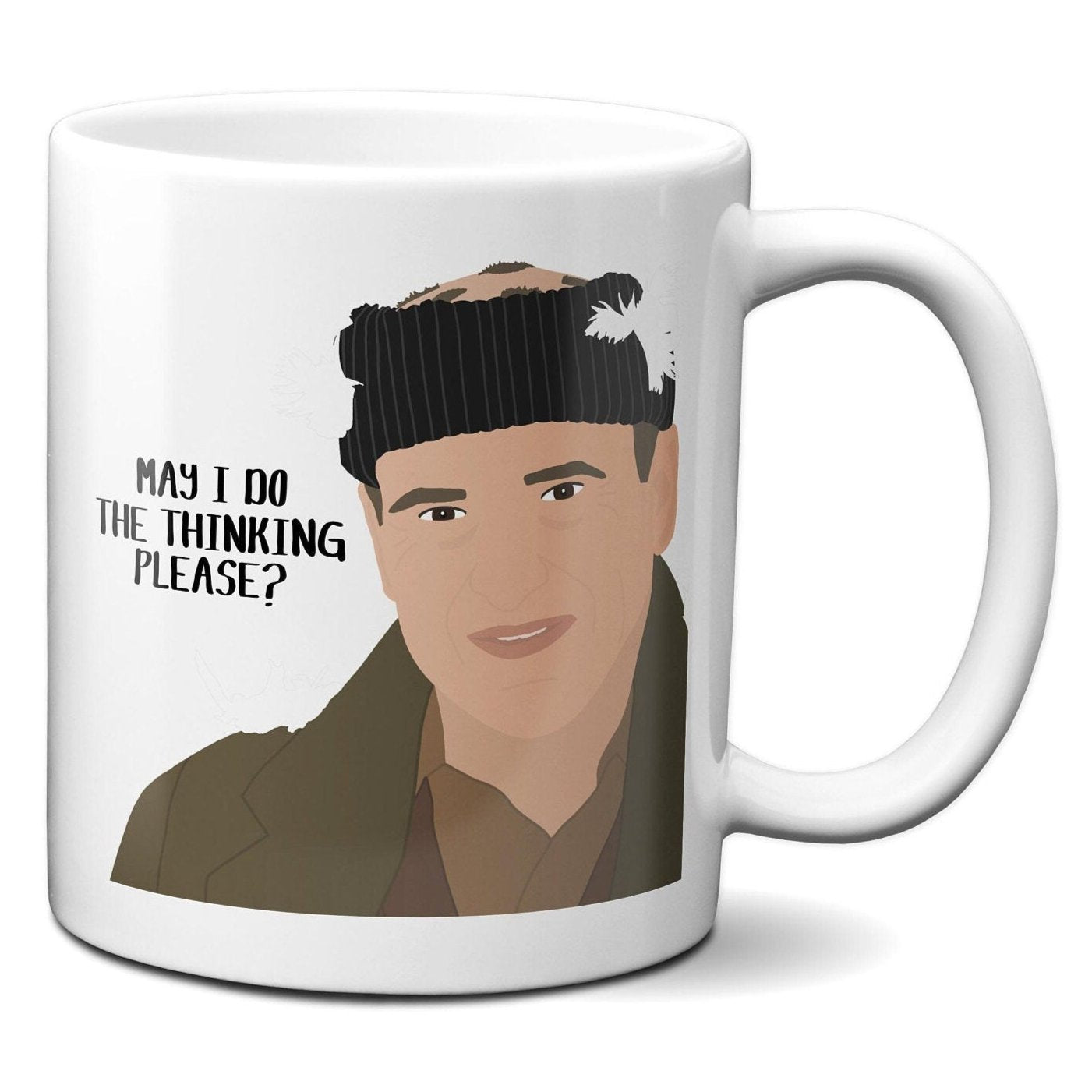 May I do the thinking please - Harry (close-up) - Wet Bandits Sticky Bandits - Coffee Mug