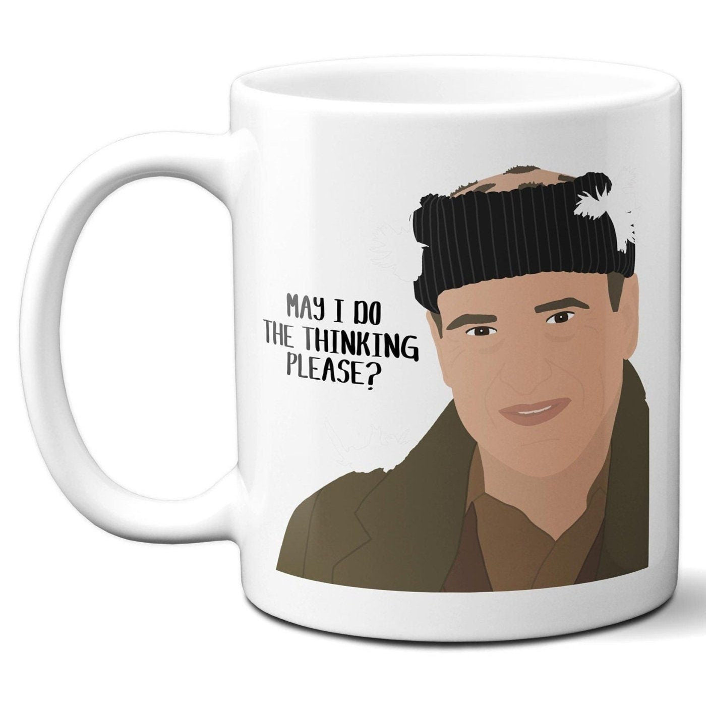 May I do the thinking please - Harry (close-up) - Wet Bandits Sticky Bandits - Coffee Mug
