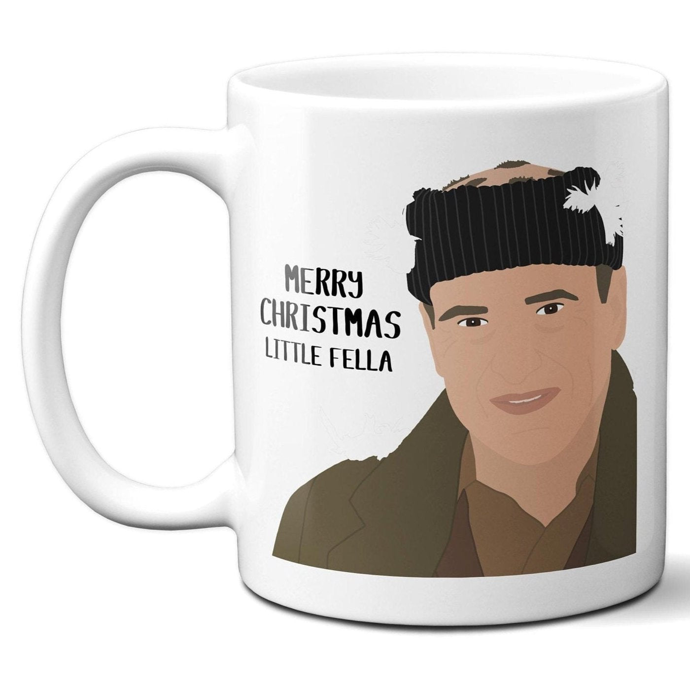 Merry Christmas Little Fella - Harry Wet Bandits Sticky Bandits - Coffee Mug