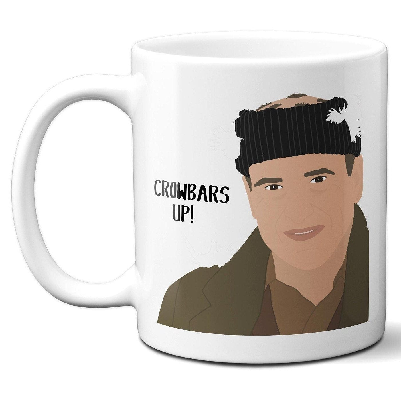 Crowbars up! - Marv and Harry Wet Bandits Sticky Bandits - Coffee Mug