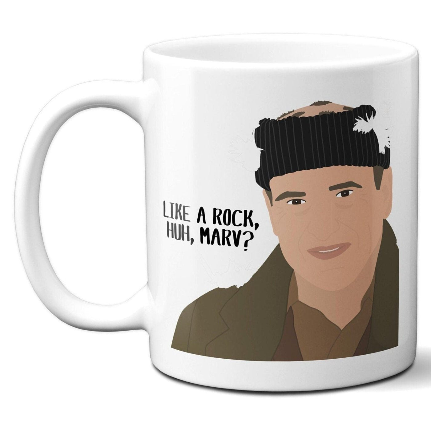 Like a rock huh Marv - Marv and Harry Wet Bandits Sticky Bandits - Coffee Mug