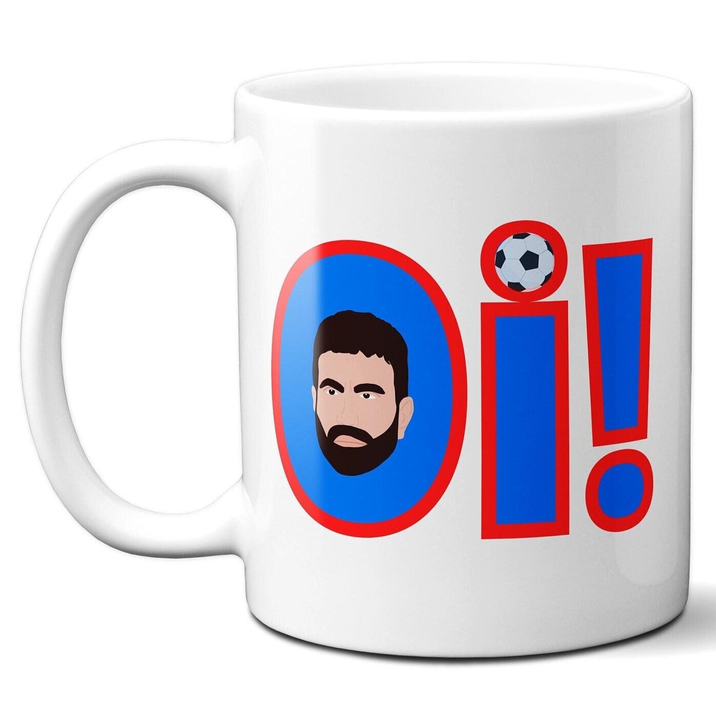 Oi Roy Kent (blue/red) - Coffee Mug
