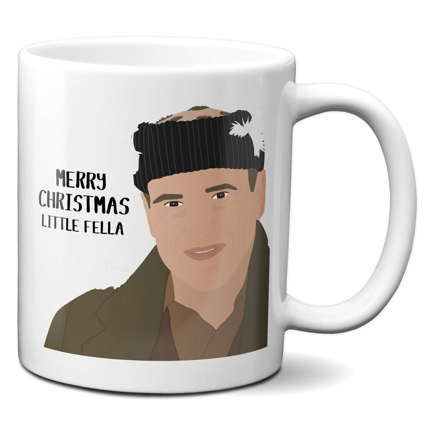 Merry Christmas Little Fella - Harry Wet Bandits Sticky Bandits - Coffee Mug