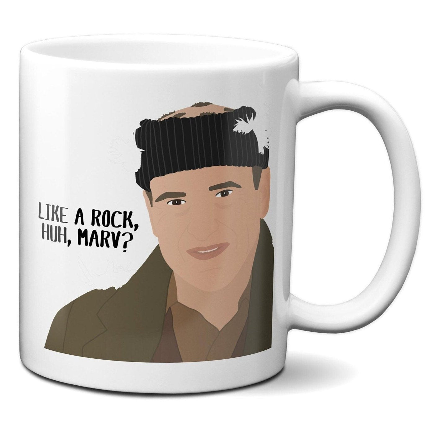 Like a rock huh Marv - Marv and Harry Wet Bandits Sticky Bandits - Coffee Mug
