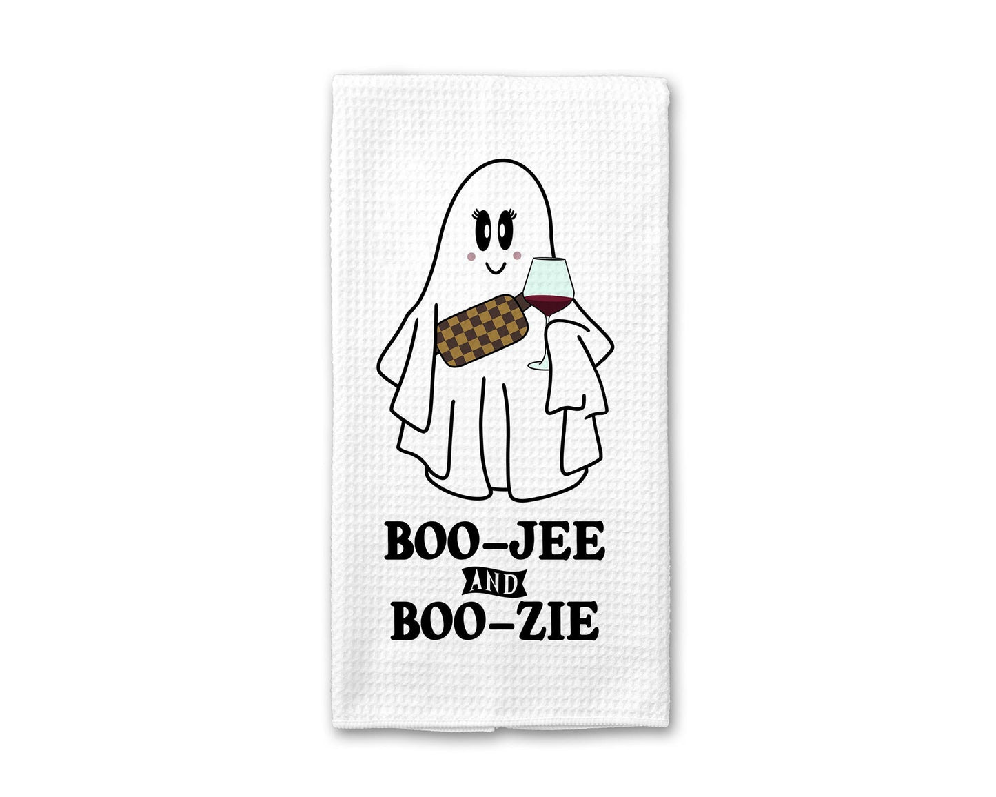 Boo-Jee and Boo-zie Ghost - Kitchen Towel