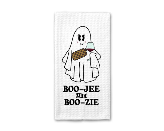 Boo-Jee and Boo-zie Ghost - Kitchen Towel