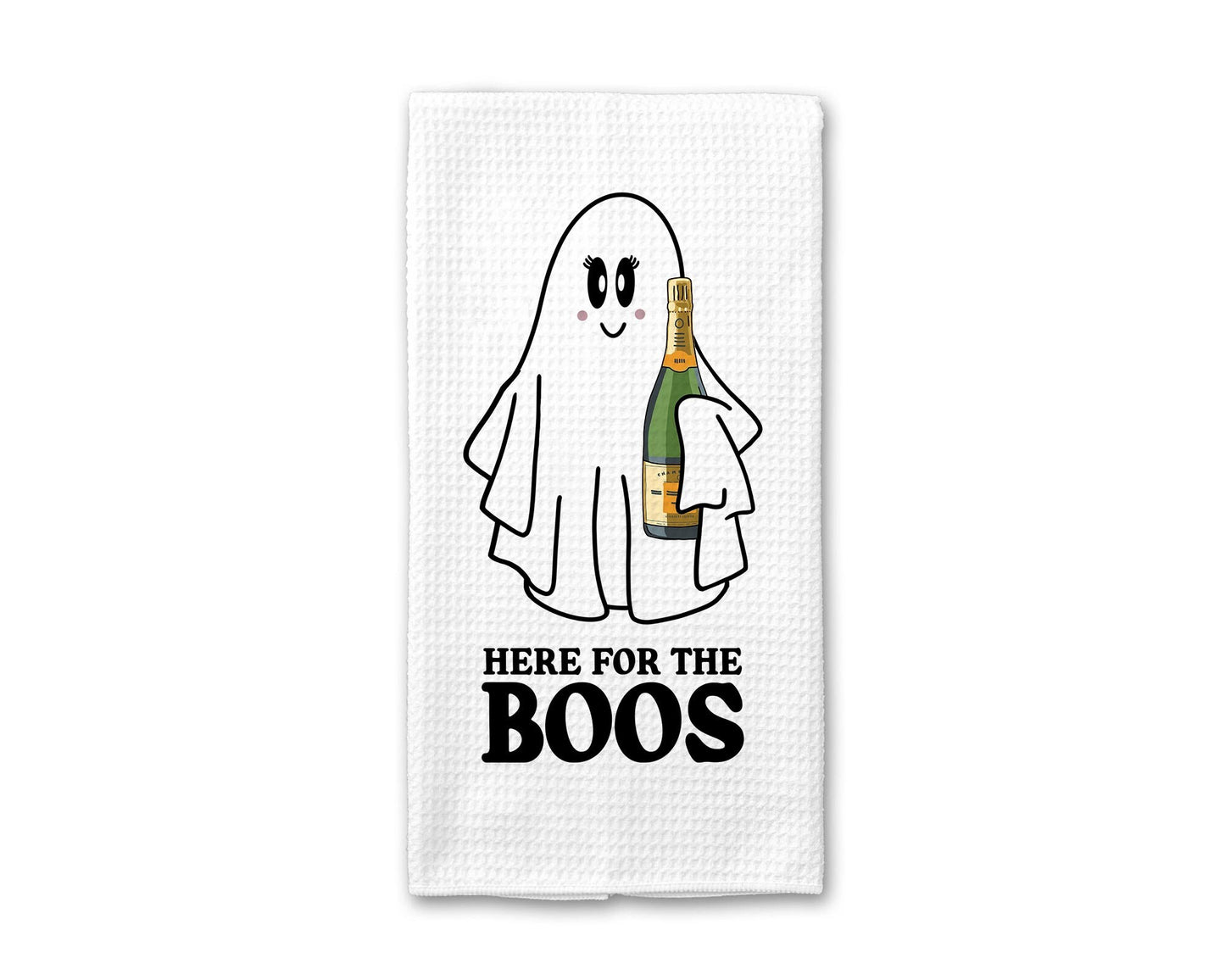 Here for the Boos Ghost - Kitchen Towel