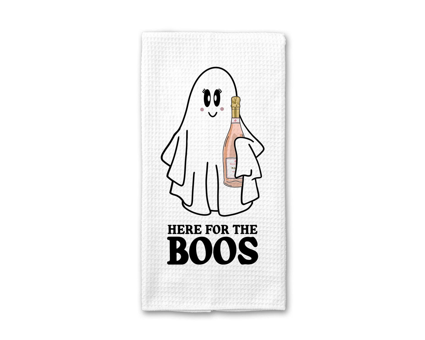 Here for the Boos Ghost - Kitchen Towel