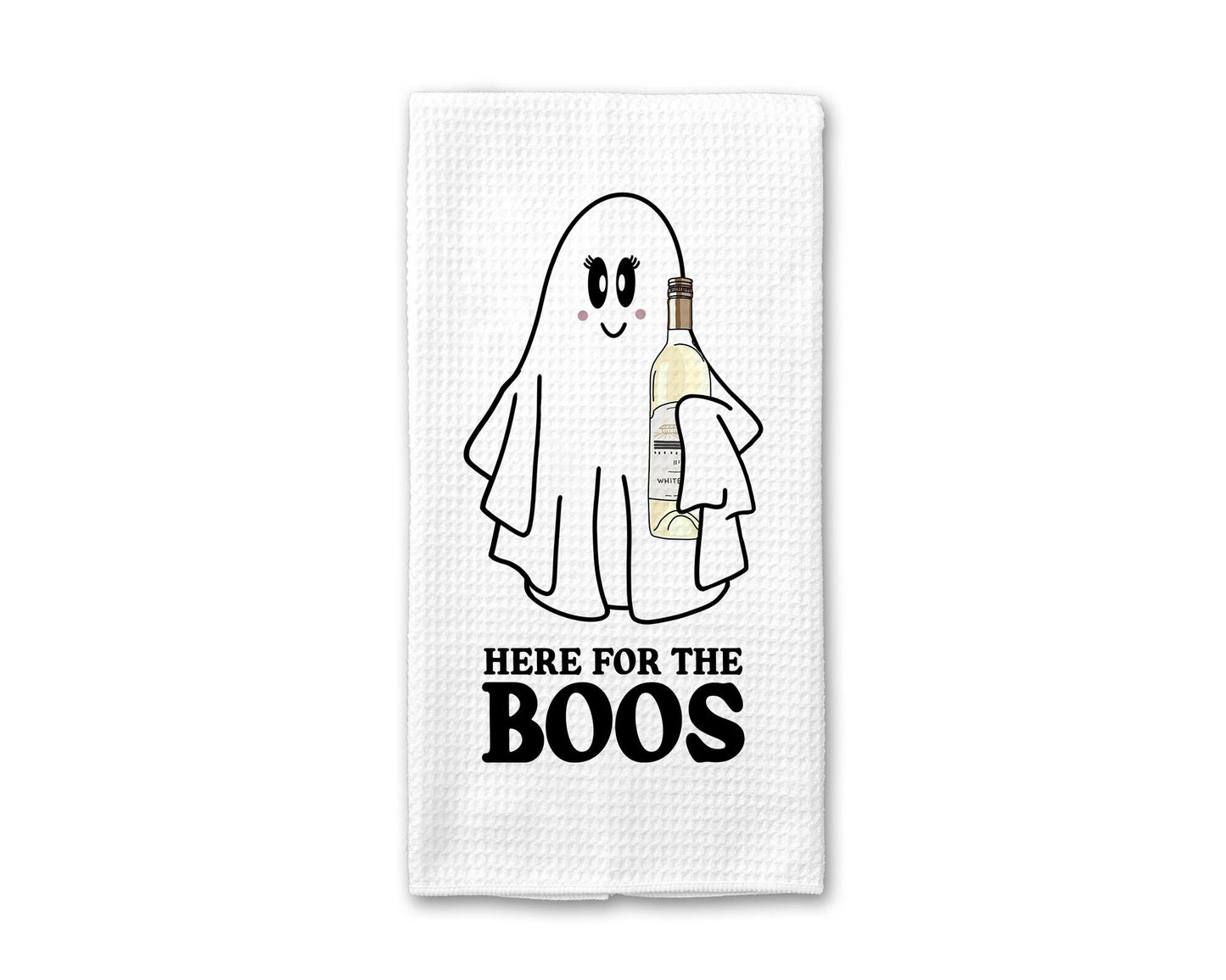 Here for the Boos Ghost - Kitchen Towel