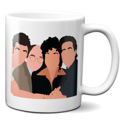 Kramer George Elaine Jerry - Coffee Mug