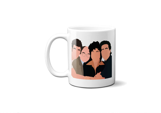 Kramer George Elaine Jerry - Coffee Mug