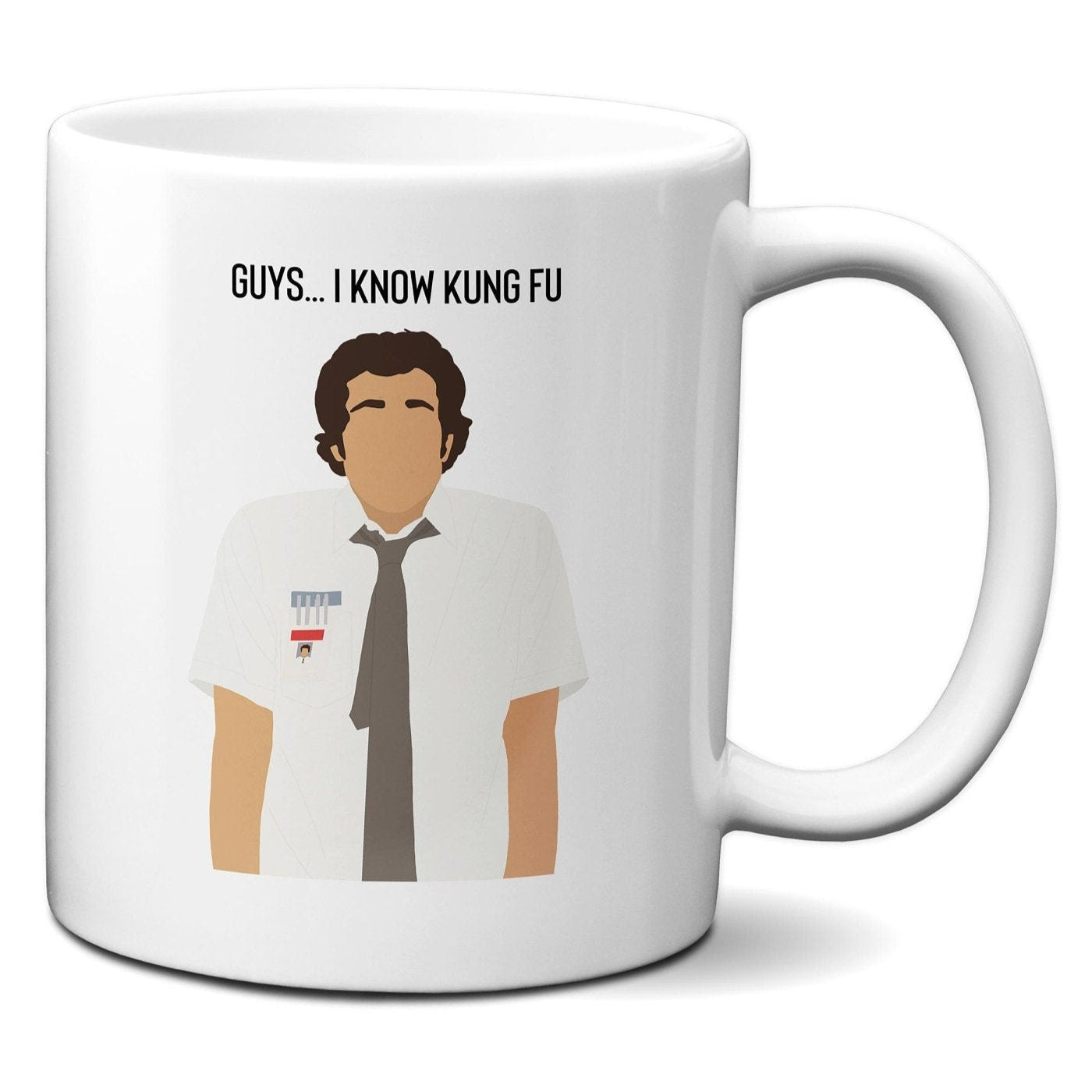 Guys I know Kung Fu - Chuck Bartowski - Coffee Mug