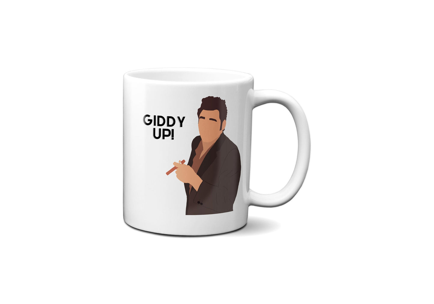 Giddy Up | Cosmo Kramer Mug | Seinfeld Mug