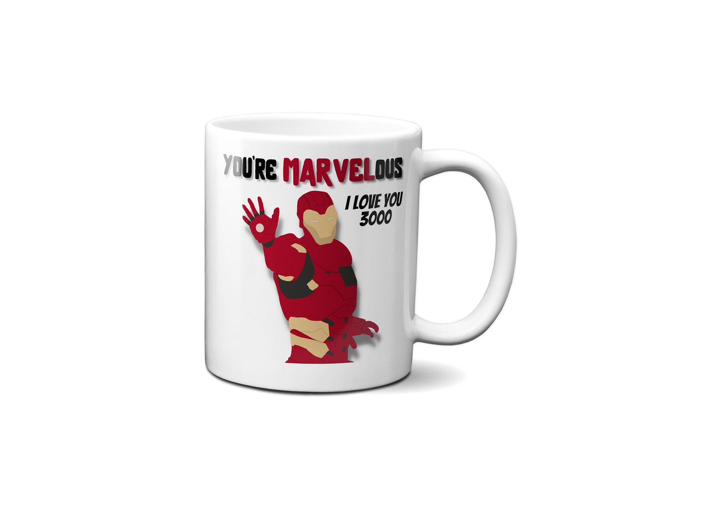 I love you 3000 Iron Man - Coffee Mug