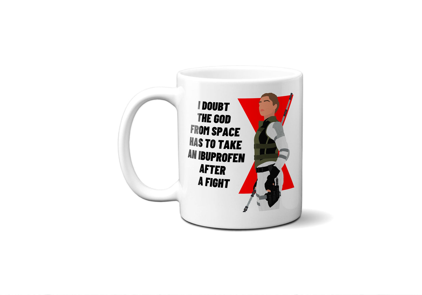 God from space ibuprofen - Yelena Belova Black Widow - Coffee Mug