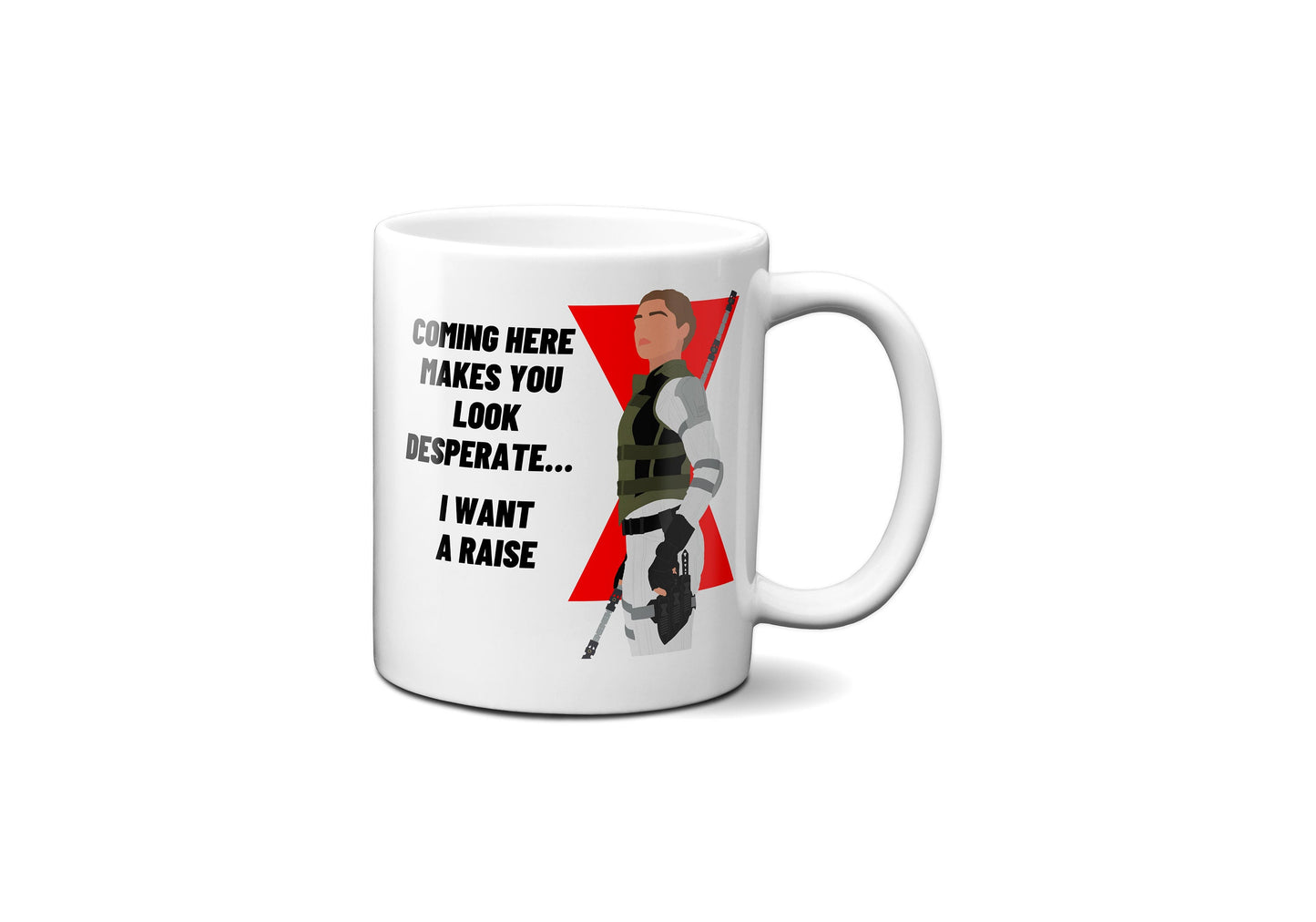 I want a raise - Yelena Belova Black Widow - Coffee Mug