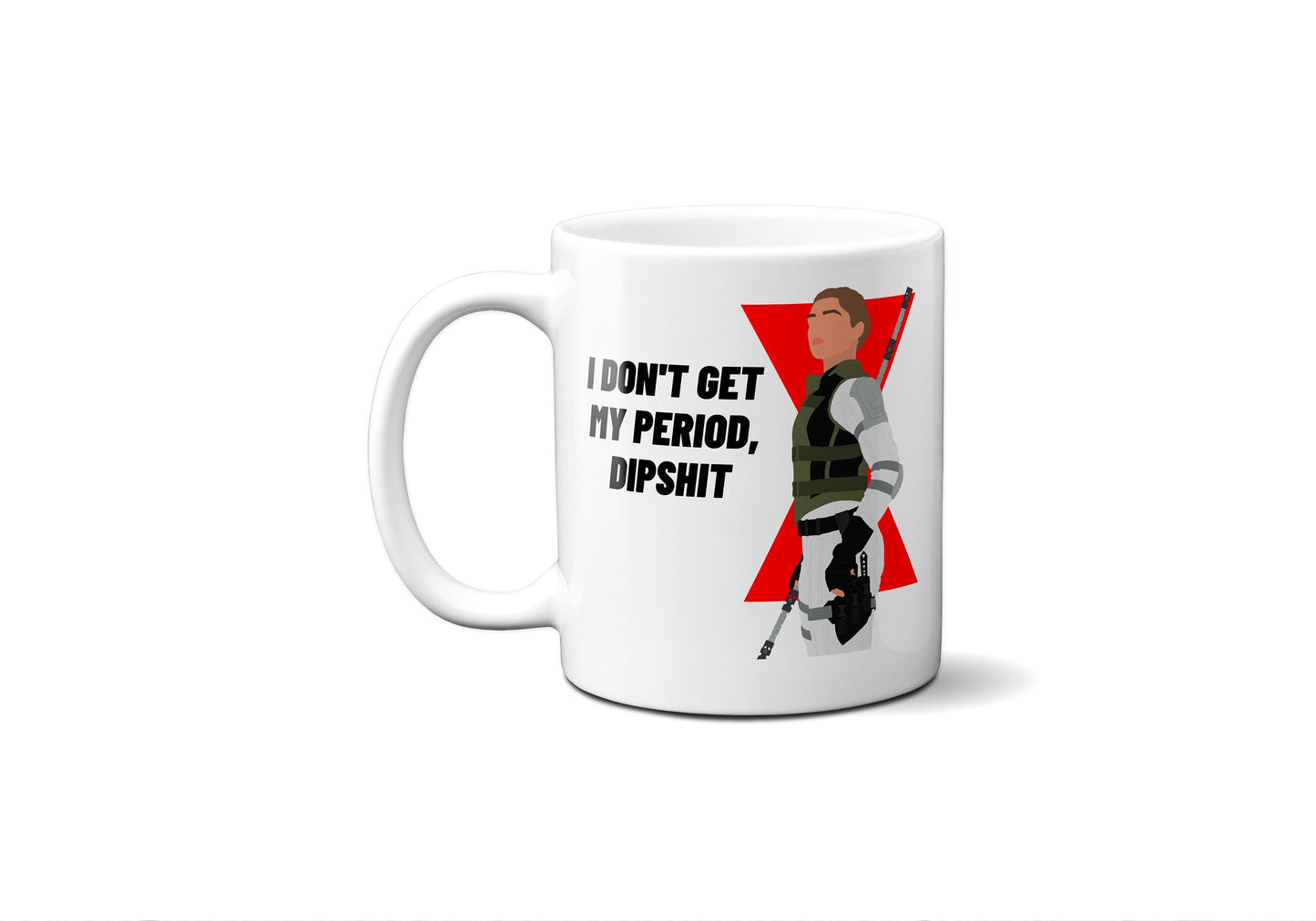 I don't get my period - Yelena Belova Black Widow - Coffee Mug