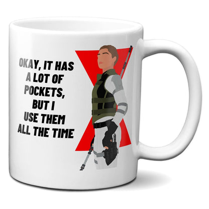 I use them all the time - Yelena Belova Black Widow - Coffee Mug