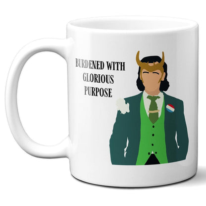 Burdened with glorious purpose - Coffee Mug