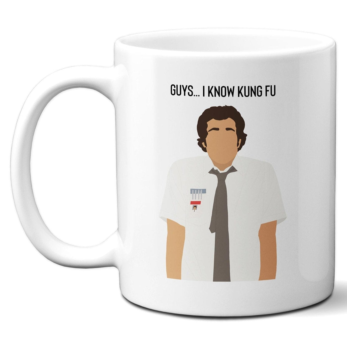 Guys I know Kung Fu - Chuck Bartowski - Coffee Mug