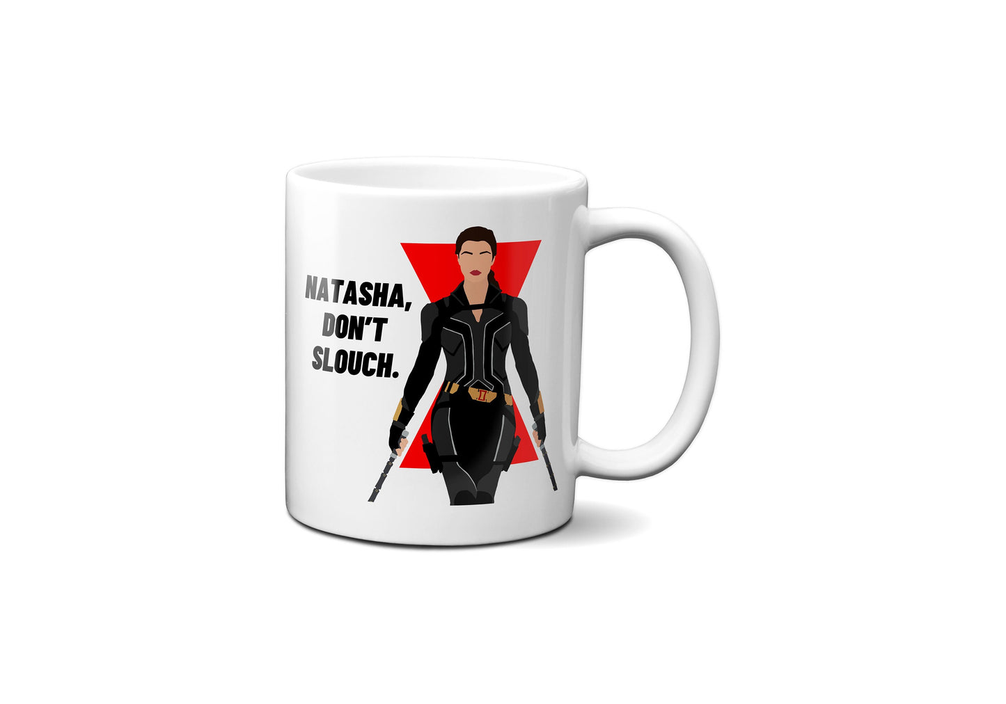 Natasha don't slouch - Melina Vostokoff Black Widow - Coffee Mug