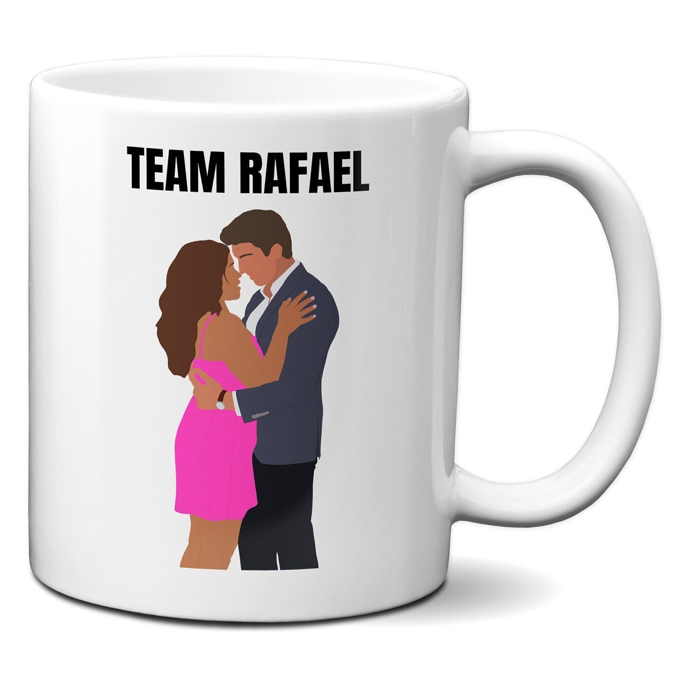 Team Rafael (text above) - Coffee Mug