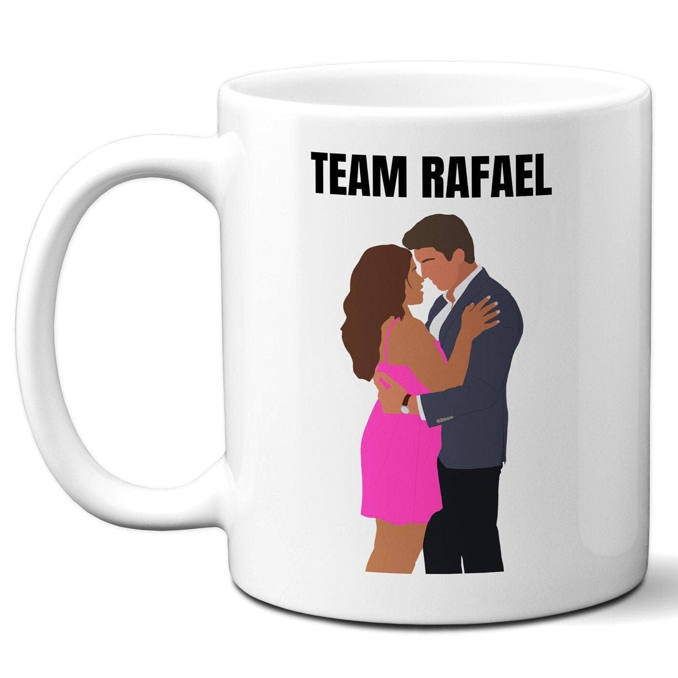 Team Rafael (text above) - Coffee Mug