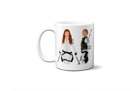 Yelena and Natasha Sisters - Black Widow - Coffee Mug