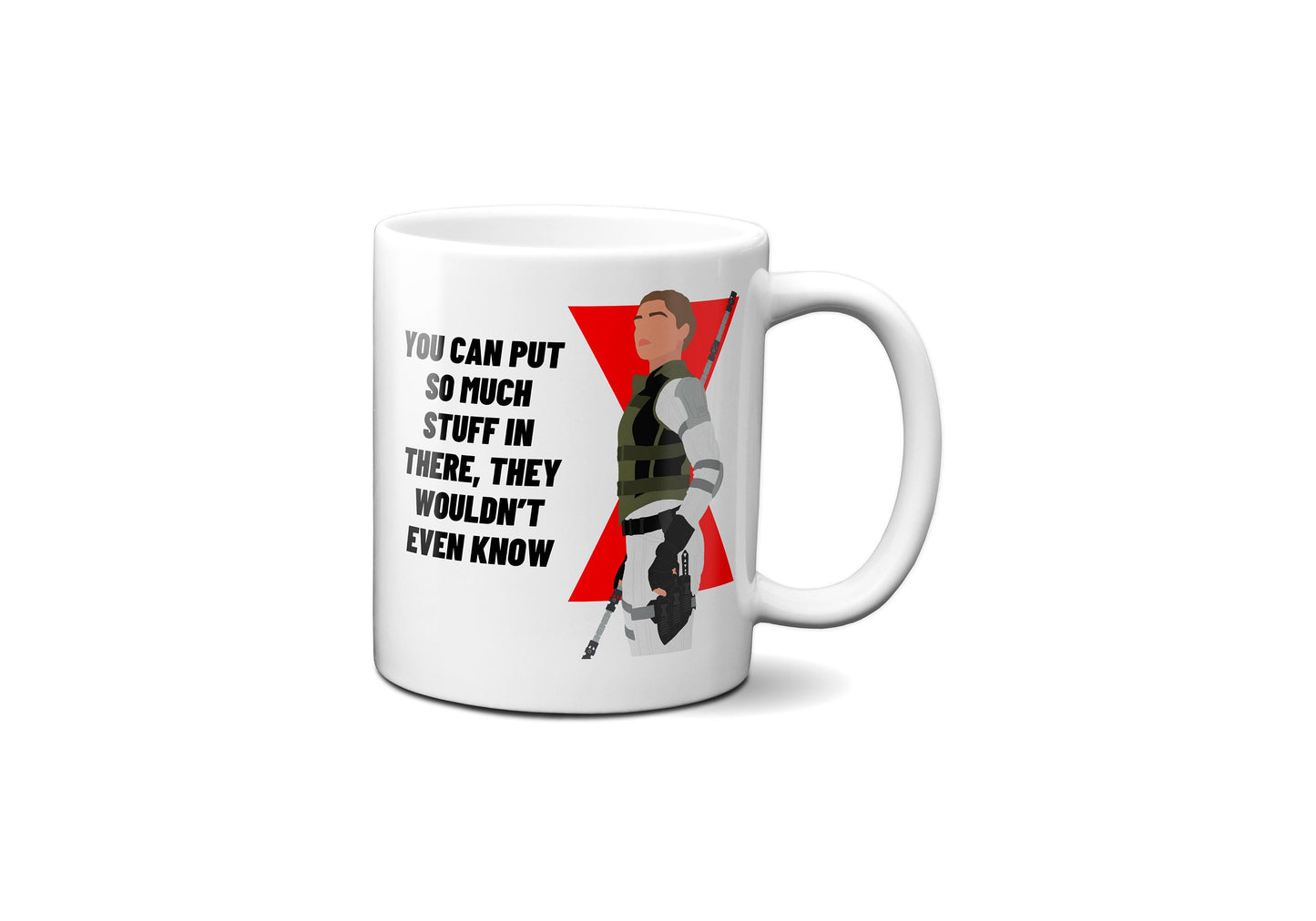 You can put so much stuff - Yelena Belova Black Widow - Coffee Mug