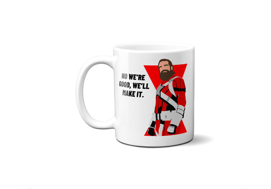 No we're good we'll make it - Red Guardian Black Widow - Coffee Mug