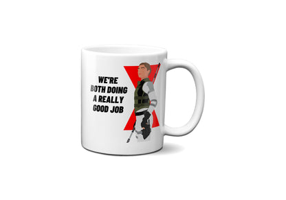 Doing a really good job - Yelena Belova Black Widow - Coffee Mug