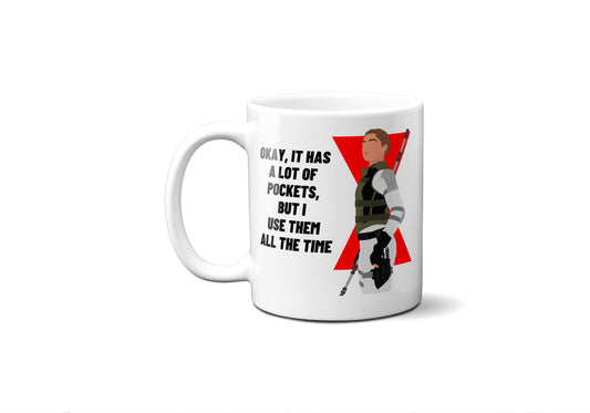 I use them all the time - Yelena Belova Black Widow - Coffee Mug