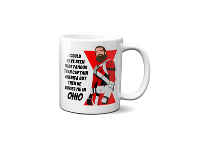 He buries me in Ohio - Red Guardian Black Widow - Coffee Mug