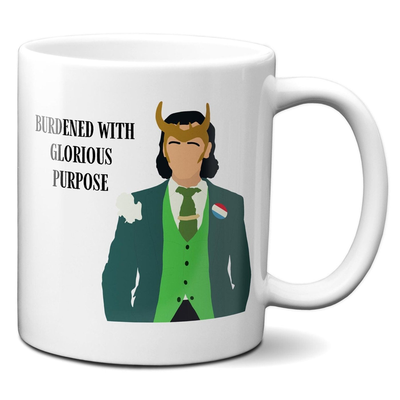 Burdened with glorious purpose - Coffee Mug