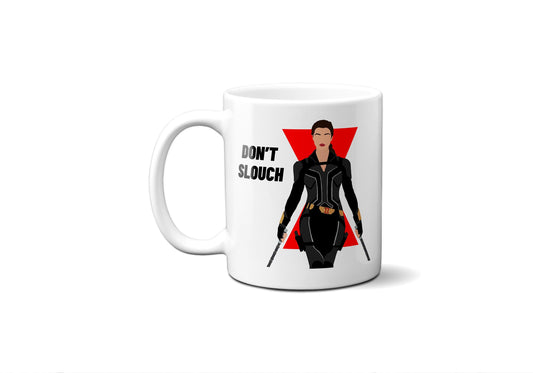 Don't Slouch - Melina Vostokoff Black Widow - Coffee Mug