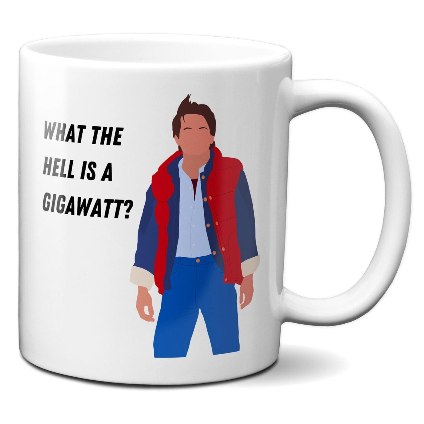 What the hell is a gigawatt - Marty McFly - Coffee Mug