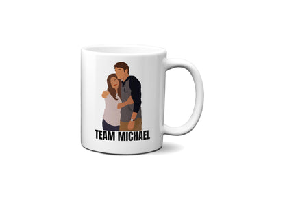 Team Michael (text below) - Jane and Michael - Coffee Mug