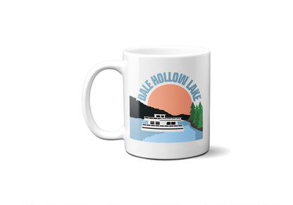 Dale Hollow Lake Houseboat - Coffee Mug